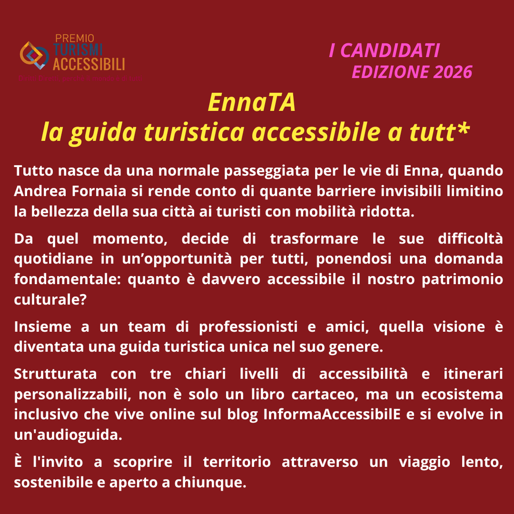 "EnnaTA - la guida turistica accessibile a tutt*"