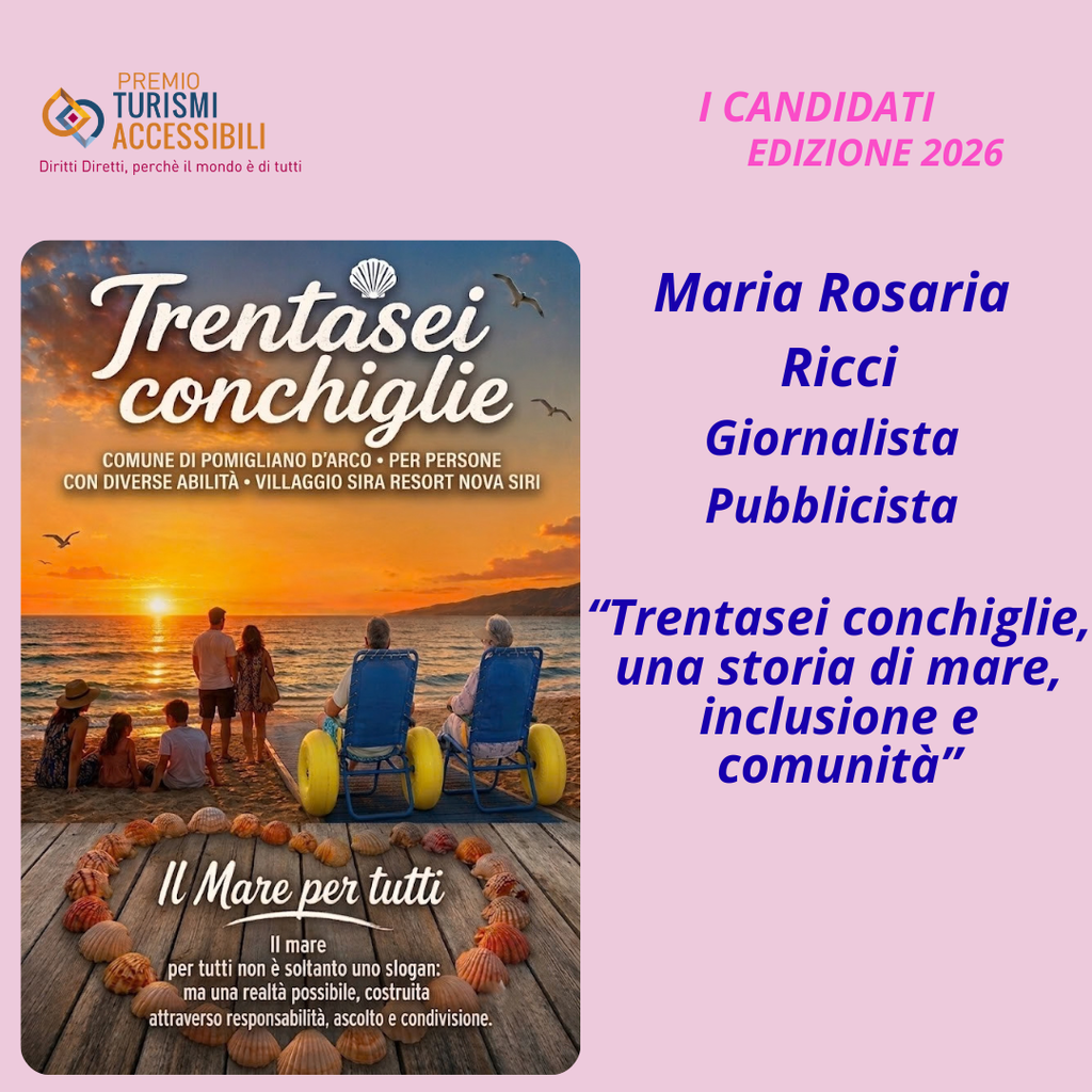 "Maria Rosaria Ricci" con il suo articolo "Trentasei conchiglie, una storia di mare, inclusione e comunità"
