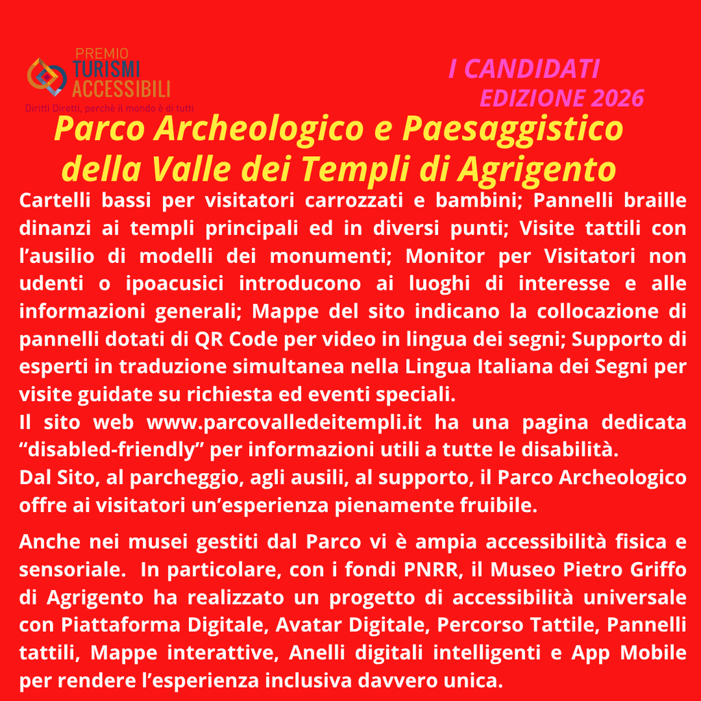 Il Parco Archeologico e Paesaggistico della Valle dei Templi di Agrigento
